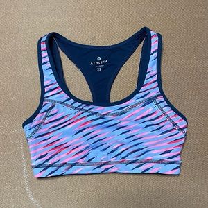 PINK AND PURPLE SPORTS BRA